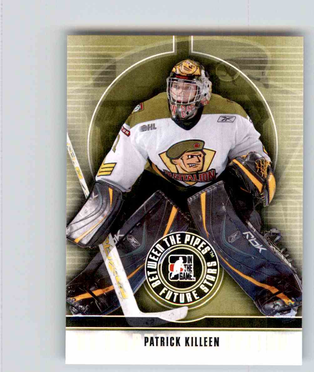 2008-09 In The Game Between The Pipes Patrick Killeen #38