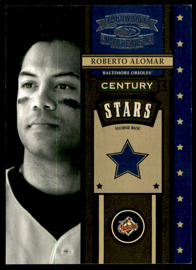 2004 Donruss Throwback Threads Century Stars Roberto ...
