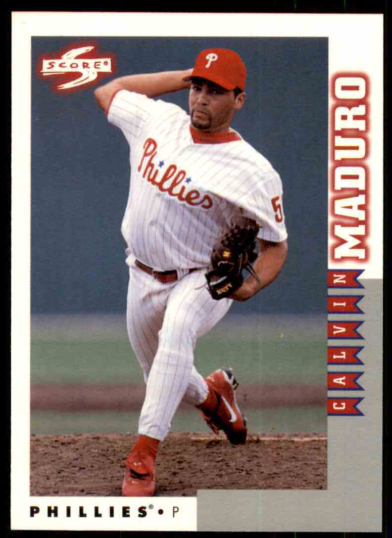 1998 Score Rookie Traded Calvin Maduro #103