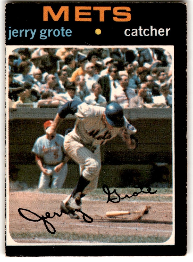 1971 O-Pee-Chee Jerry Grote #278 card front image