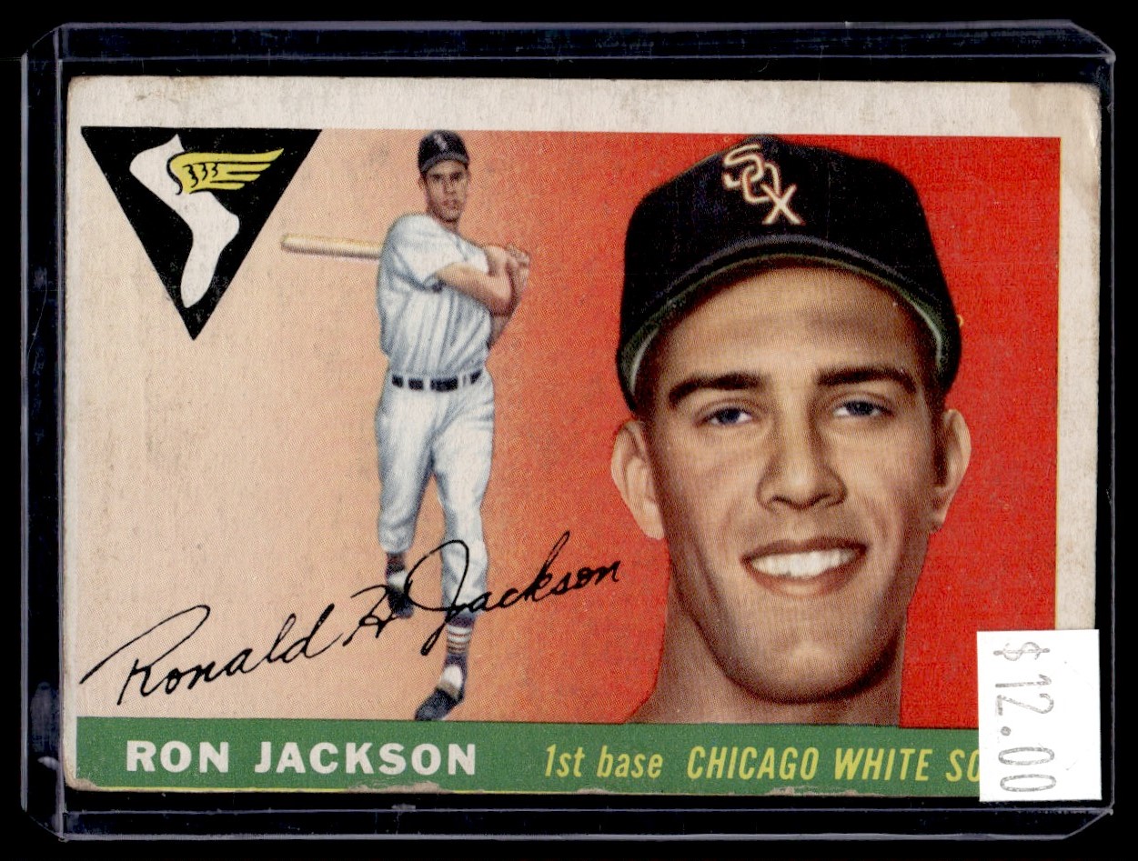 1955 Topps Ron Jackson #66 card front image