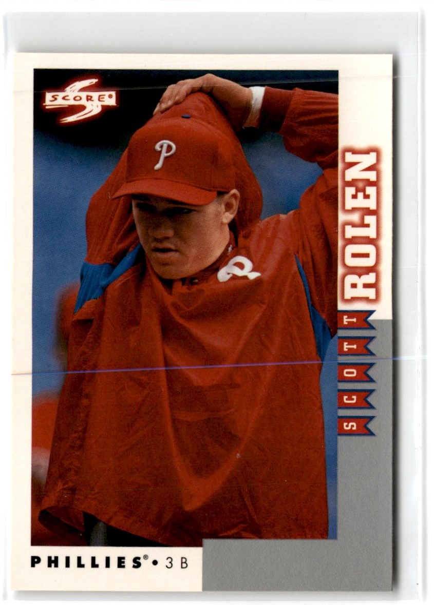 1998 Score Rookie & Traded Scott Rolen #RT21