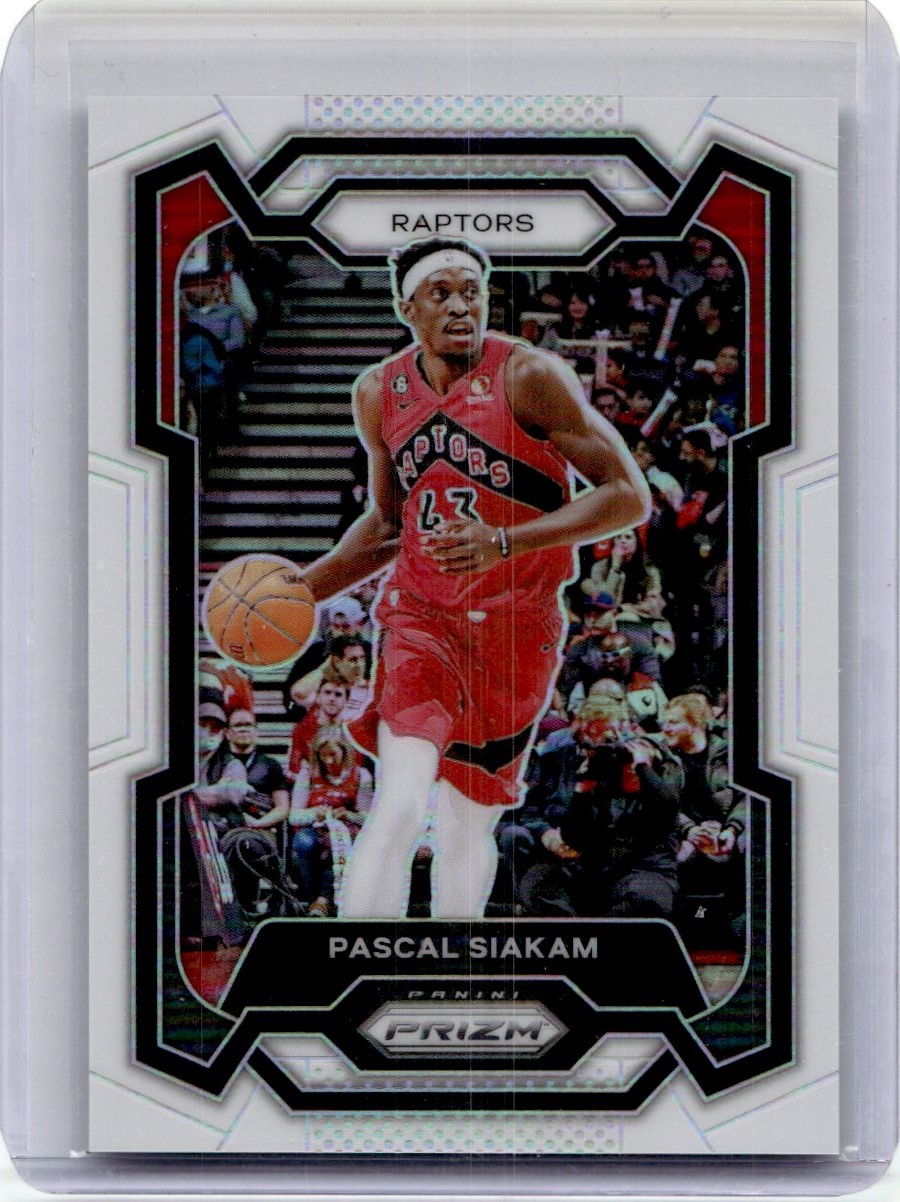 PANINI NBAカード DONRUSS OPTIC PRIZM PASCAL SIAKAM TORONTO RAPTORS 21/49 #22 送料無料 中古 IT1 2023-24 NBA Revolution Pascal Siakam ❄️ Winter ❄️ Card