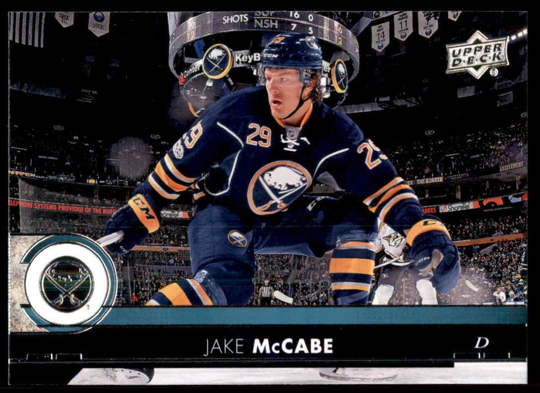 2017-18 Upper Deck Jake McCabe #20 on Kronozio