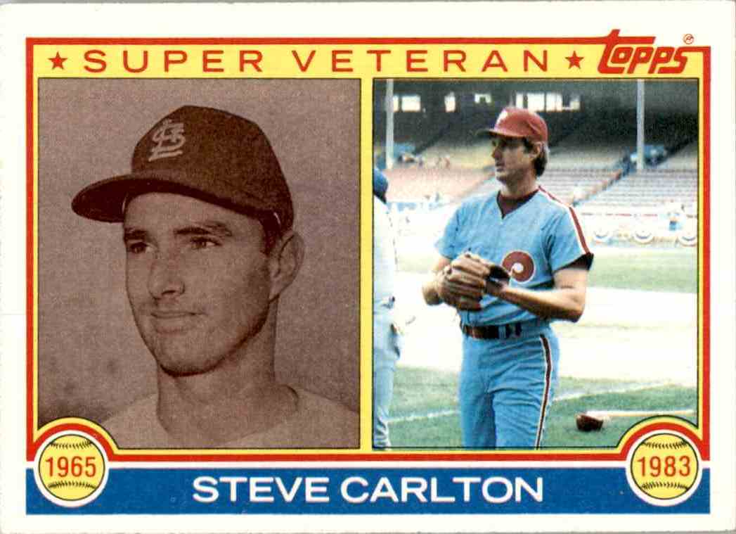 1983 Topps Steve Carlton Sv #71