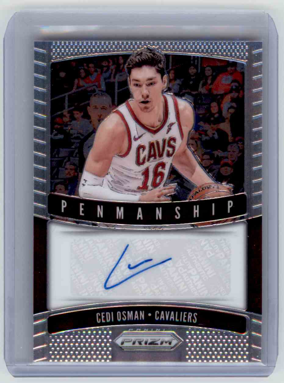 19 Panini Prizm Cedi Osman Penmanship Auto On Kronozio