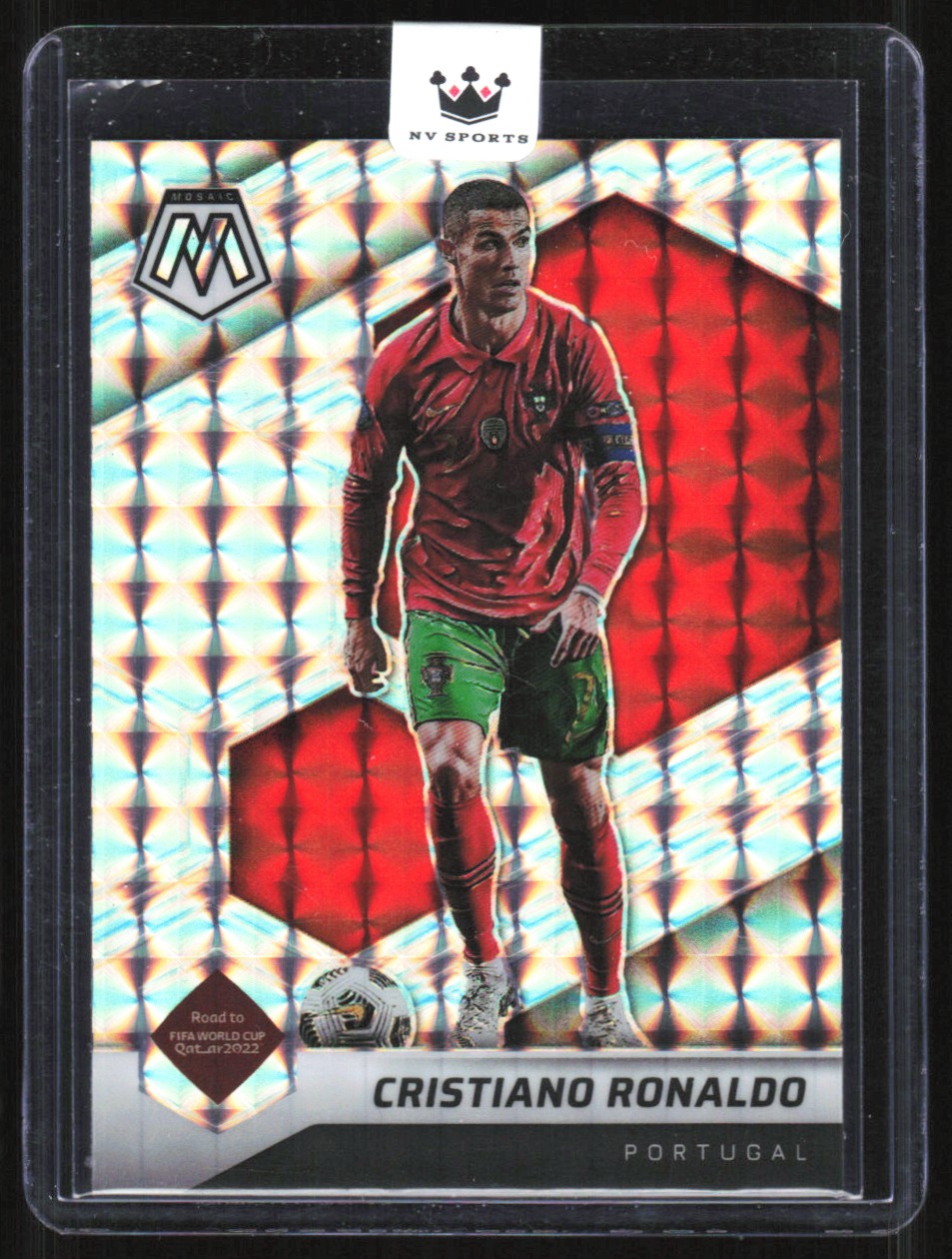 2021 Panini Mosaic Road to FIFA World Cup Cristiano Ronaldo