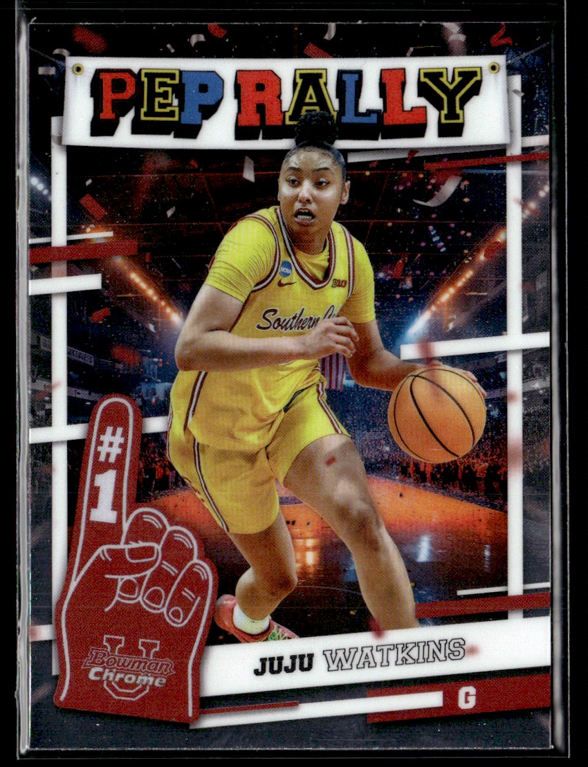 2024-25 Bowman U Chrome Pep Rally JUJU Watkins USC #PR-22 | eBay