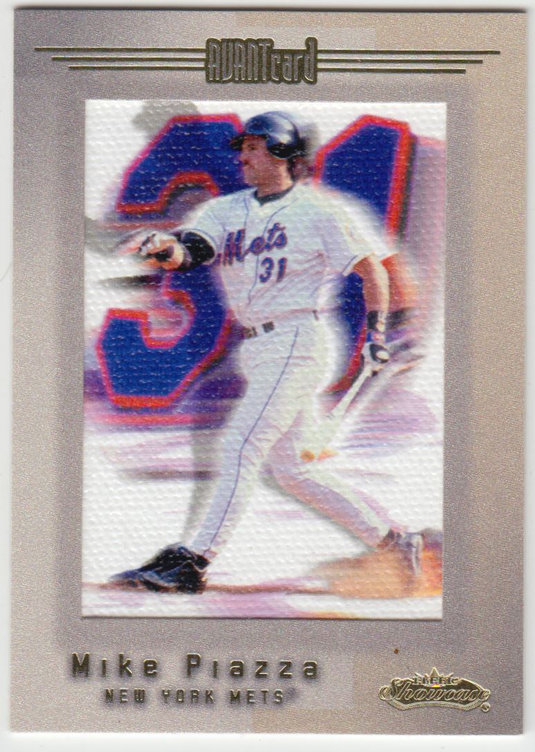 2001 Fleer Showcase Mike Piazza #112 card front image