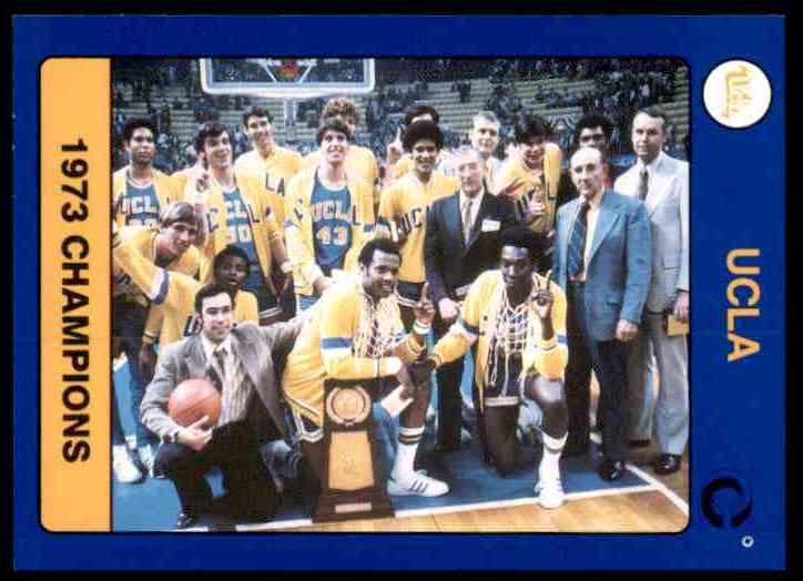 1991-92 Ucla Collegiate Collection 1973 NCAA Champs #53 card front image