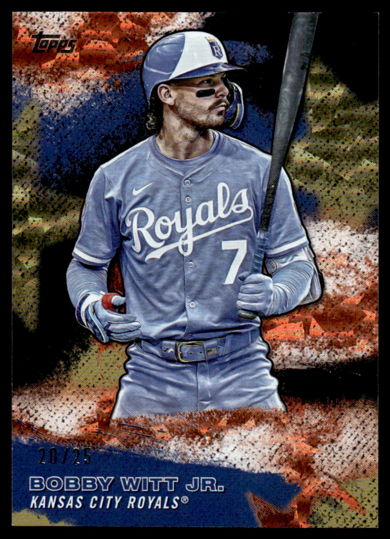 2026 Topps Stars of MLB Orange Bobby Witt /25 Kansas City Royals