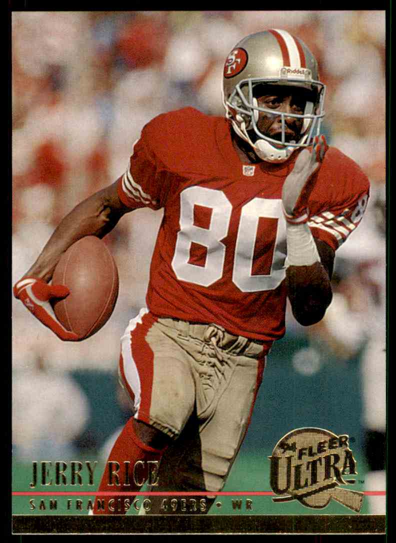 1994 Fleer Ultra Jerry Rice #280 on Kronozio