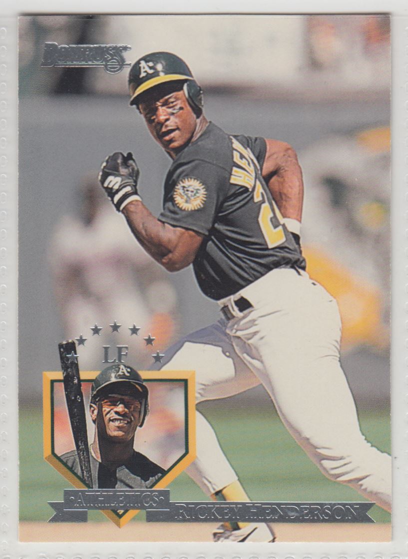 1995 Donruss Rickey Henderson #305