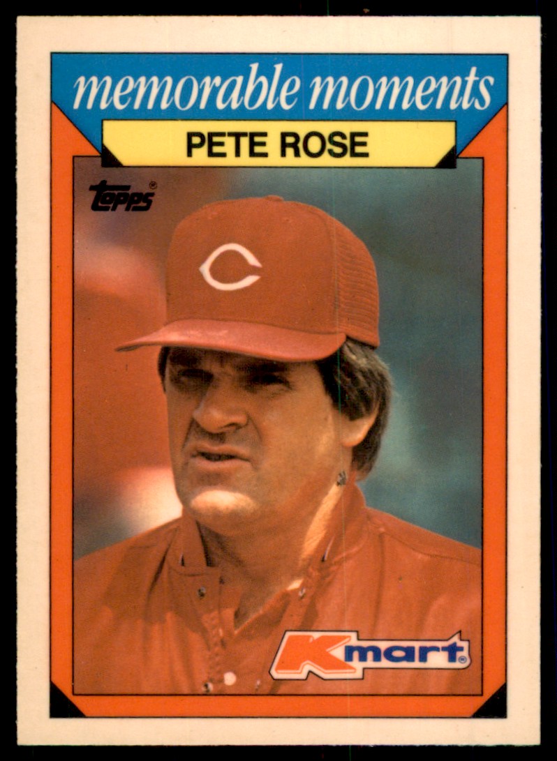 1988 Topps Kmart Pete Rose b Cincinnati Reds #22 | eBay