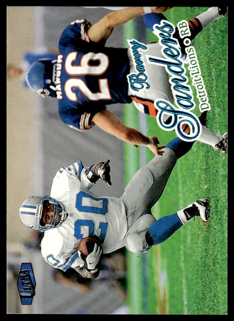 1998 Ultra Barry Sanders #1 on Kronozio