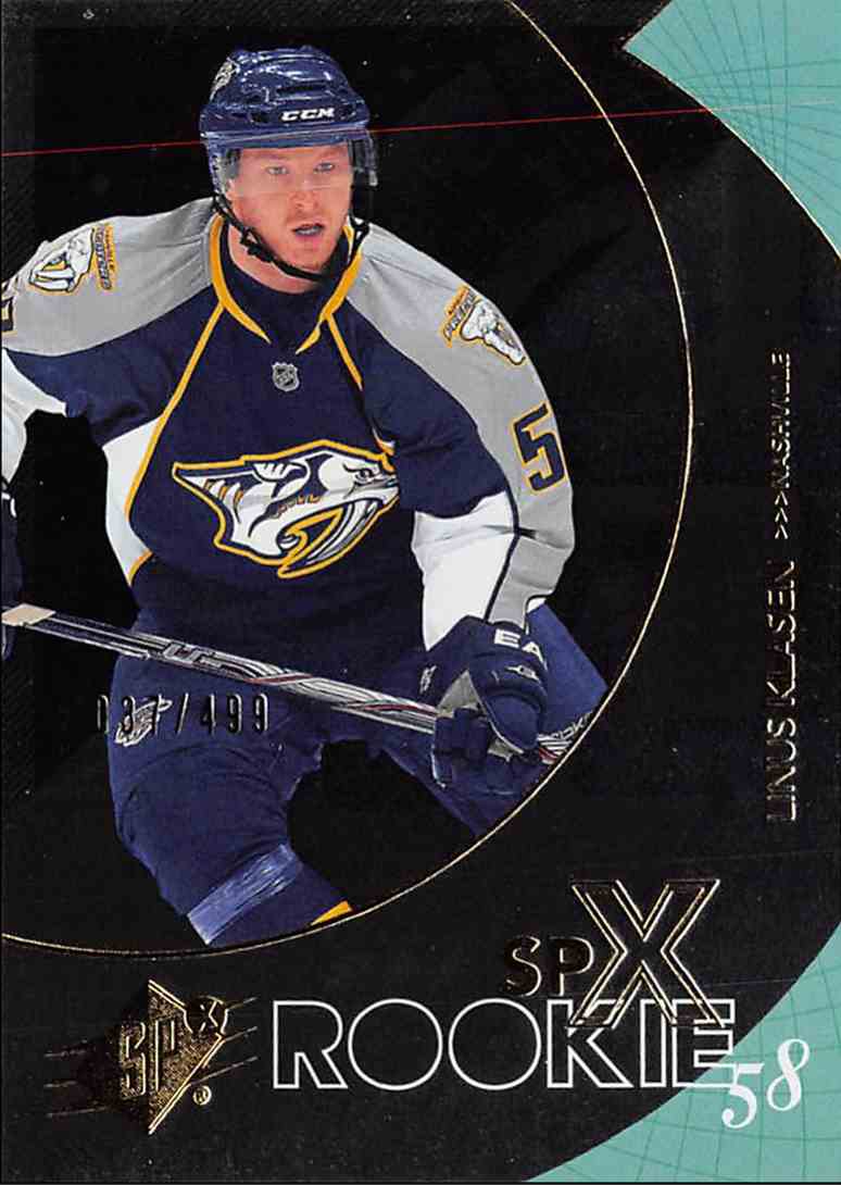 2010-11 SPx Linus Klasen #150