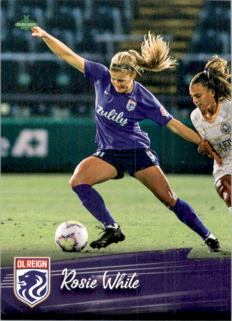 2021 Parkside NWSL Premier Edition Rosie White #69 card front image