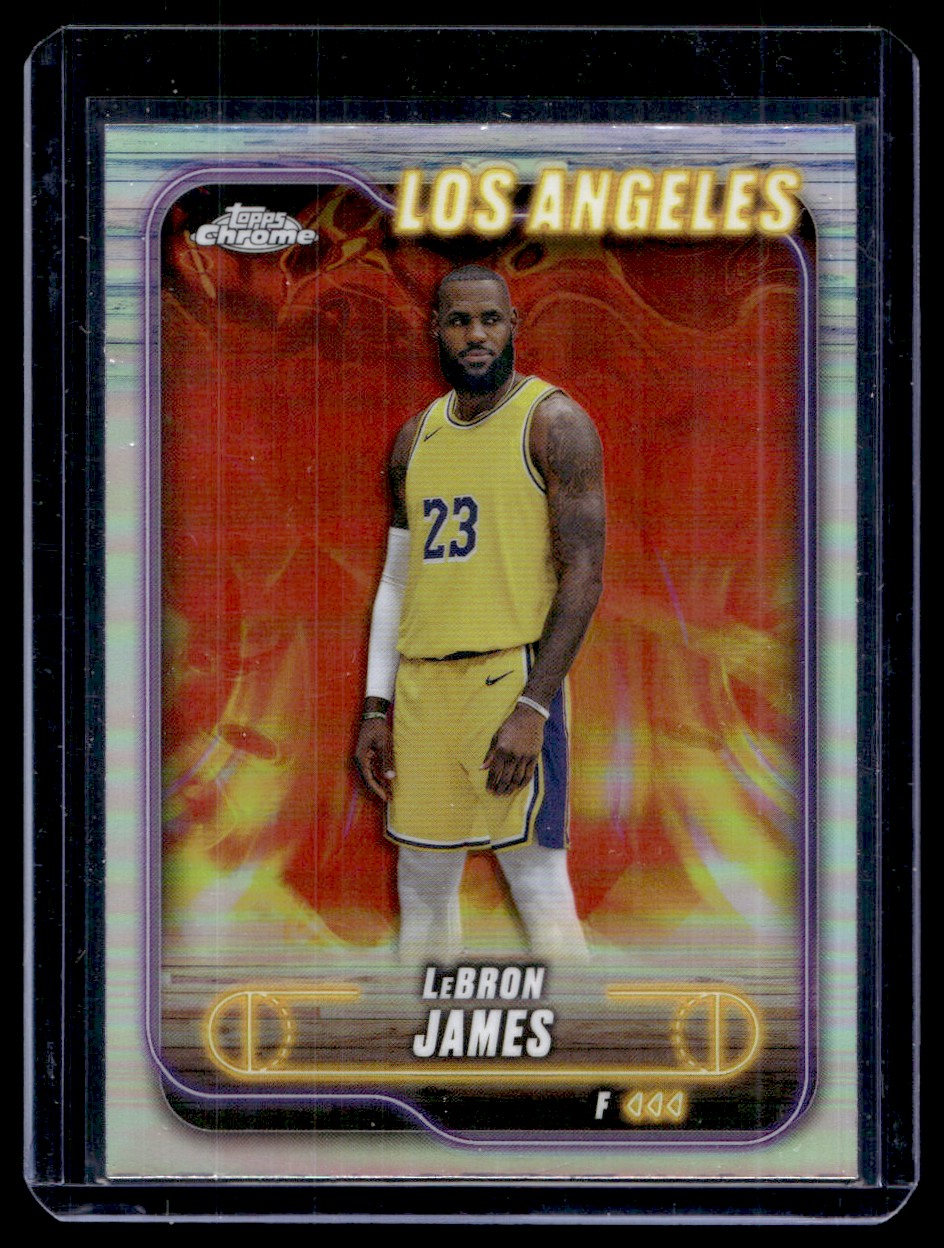 NBA カード Lebron James Topps Chrome PSA9 LeBron James 04/05 Topps Chrome #23 PSA 9 | eBay