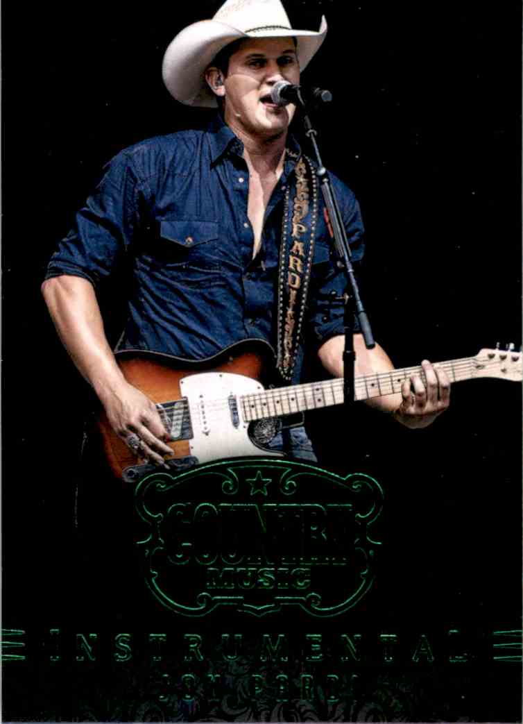 2015 Country Music Instrumentals Green Jon Pardi #9 card front image
