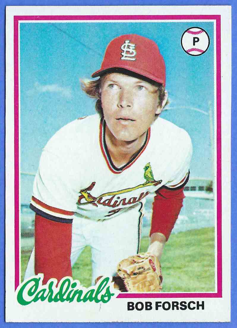 Tocchi　セントルイス 1978 Topps Bob Forsch #58 St. Louis Cardinals | eBay