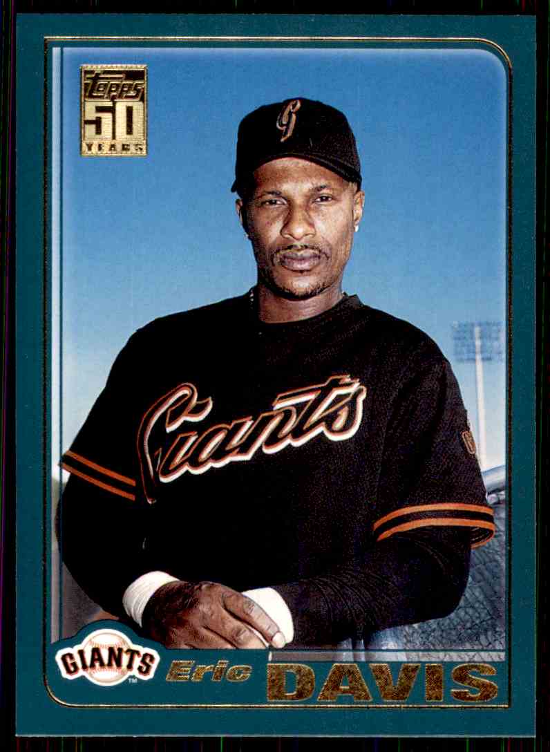 2001 Topps Traded Eric Davis #T13