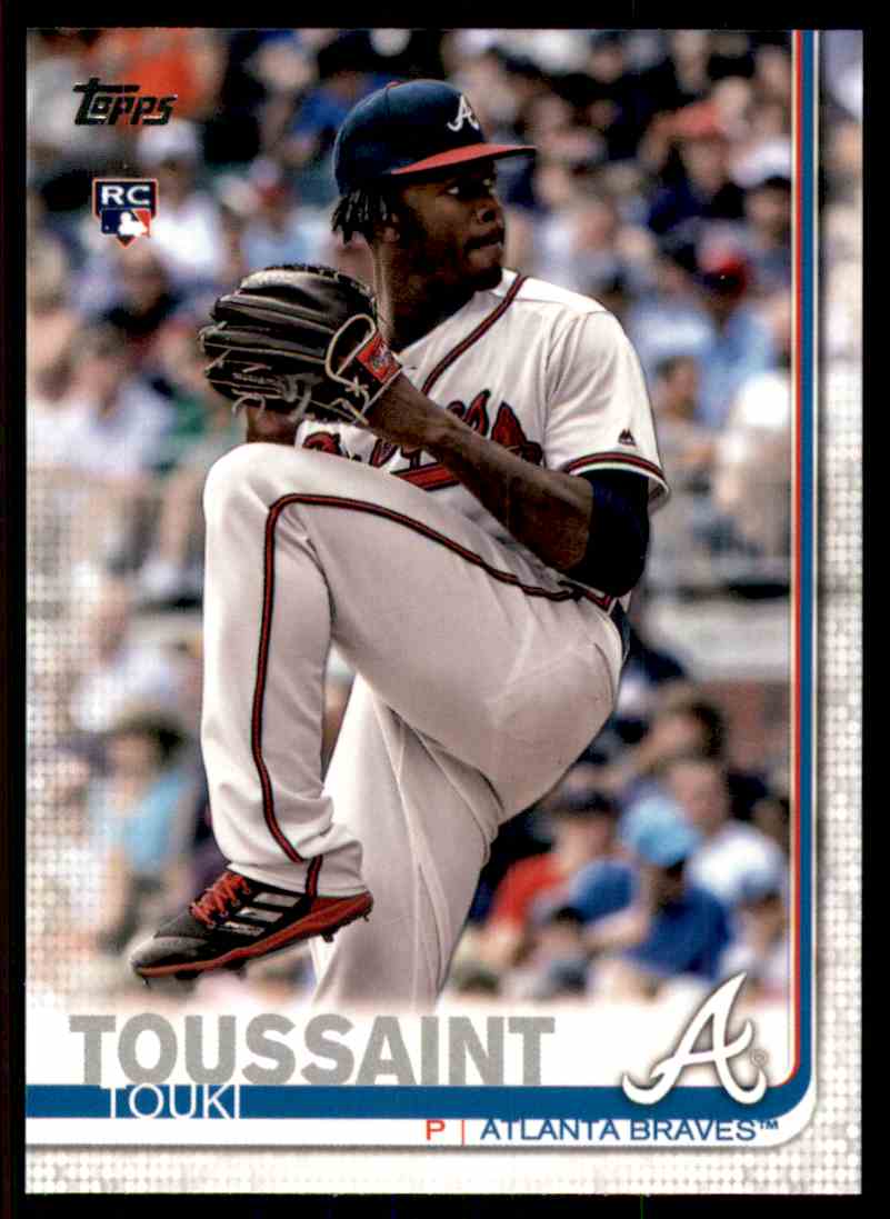2019 Topps Touki Toussaint #61 card front image