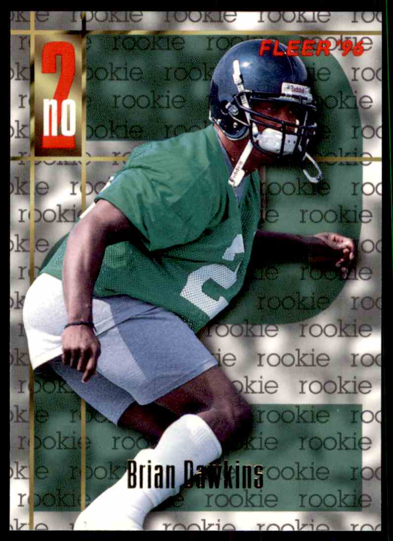 1996 Fleer NFL Brian Dawkins #150