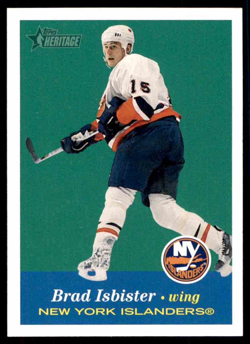 200102 Topps Heritage Brad Isbister 98 eBay