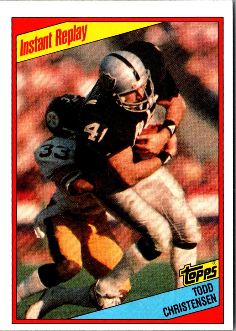 1984 Topps Todd Christensen #106