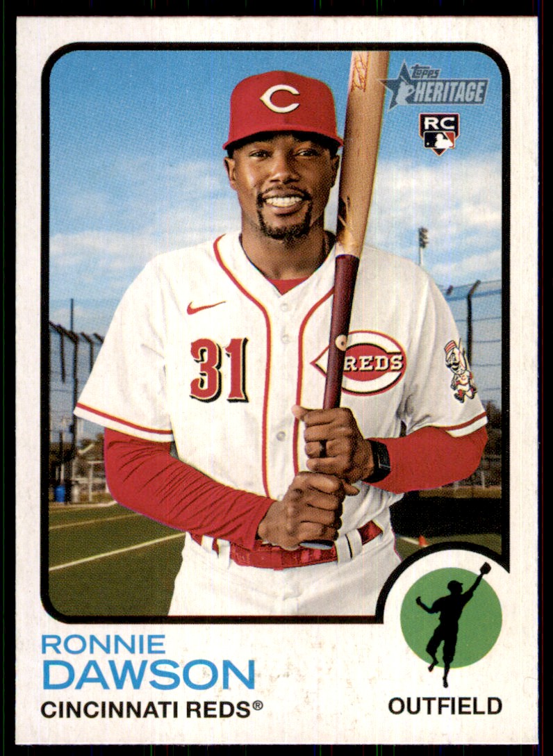 2022 Topps Heritage Ronnie Dawson 217 on Kronozio