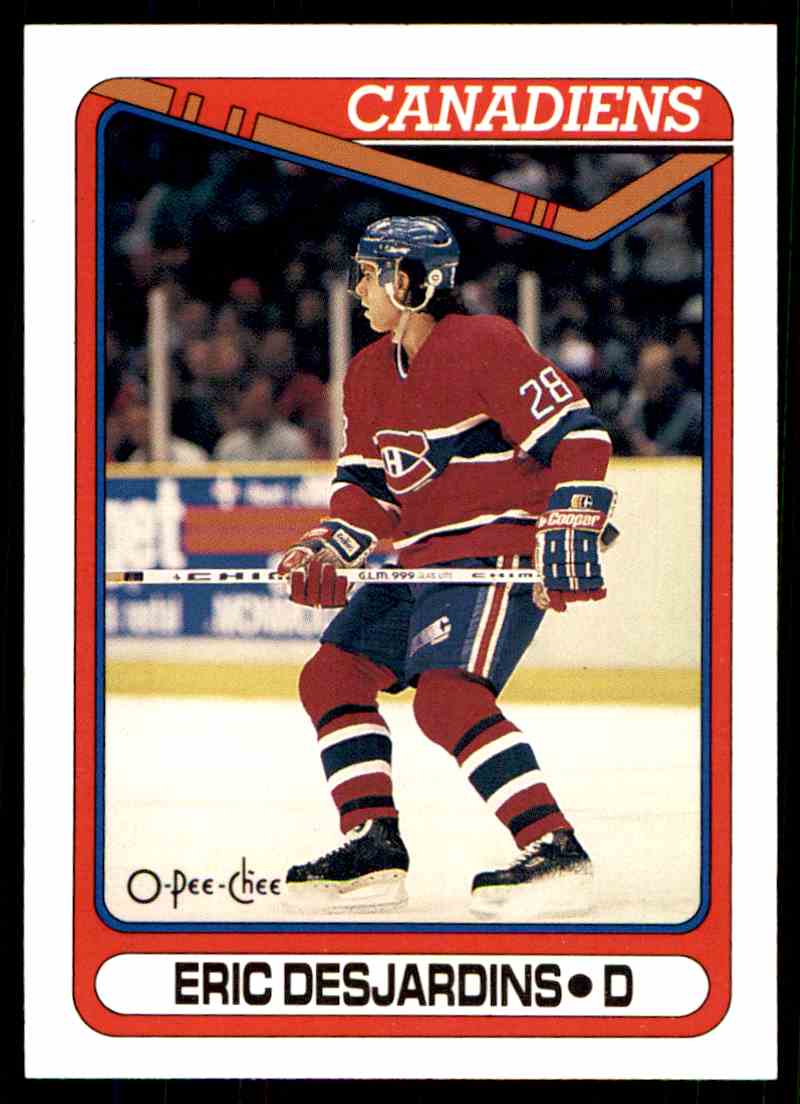 1990-91 O-Pee-Chee Eric Desjardins #425
