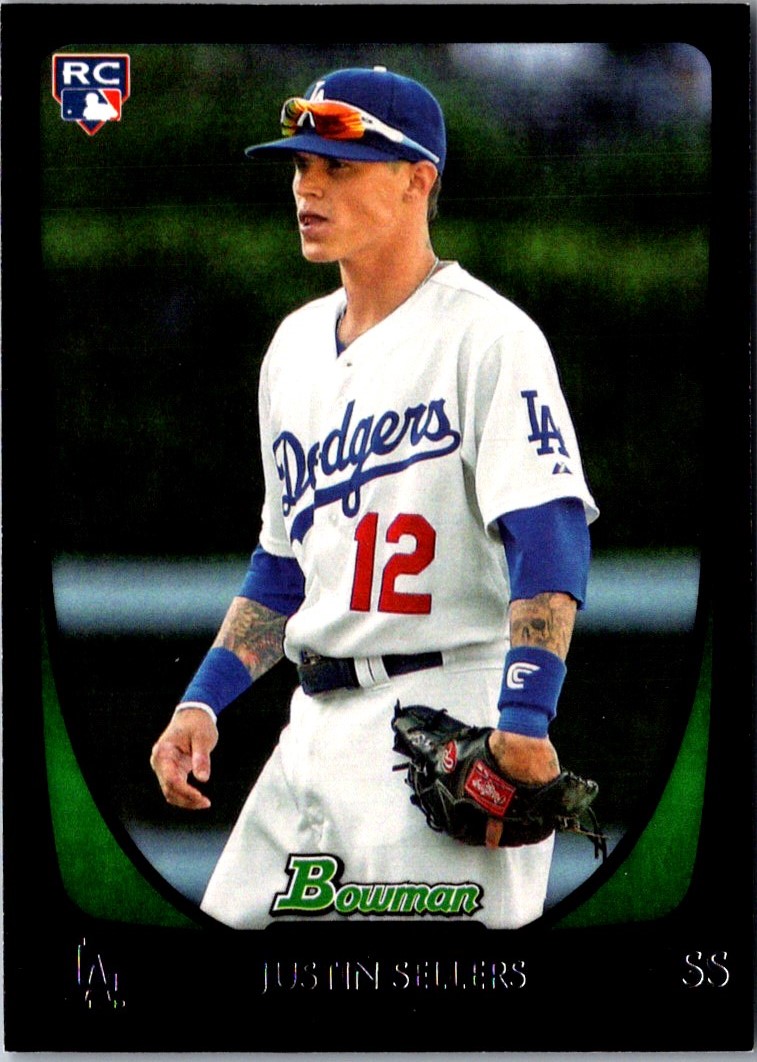 2011 Bowman Draft Picks & Prospects Justin Sellers #109