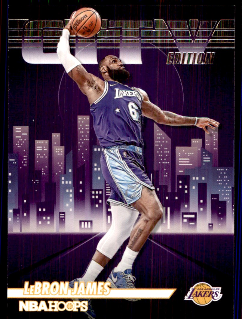 2022-23 Hoops City Edition LeBron James Los Angeles Lakers #18 | eBay