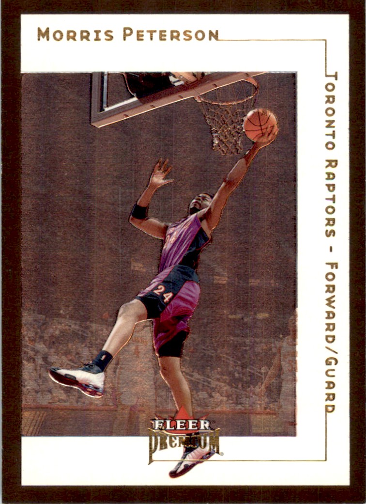 2001-02 Basketball Fleer Premium Morris Peterson Toronto Raptors #133 - Picture 1 of 2