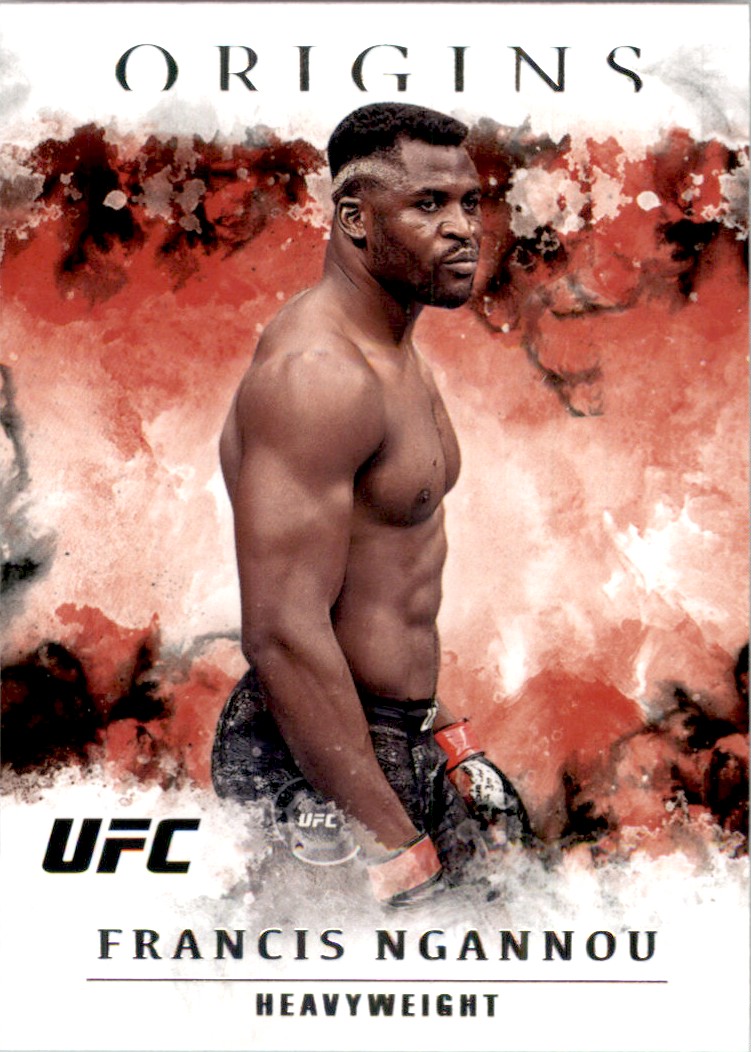 2021 Panini Origins UFC Chronicles Francis Ngannou #34 card front image