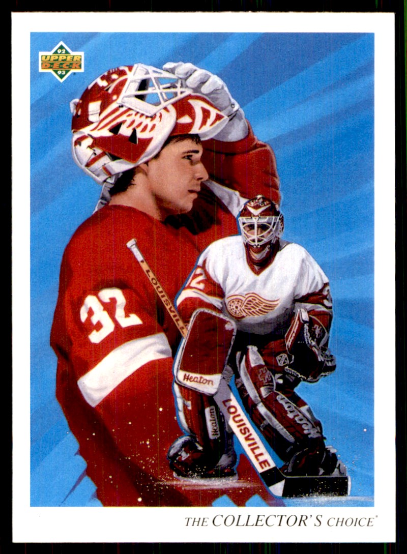 1992-93 Upper Deck Tim Cheveldae Detroit Red Wings #5 | eBay
