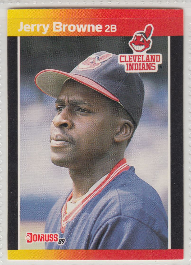 1989 Donruss Traded Jerry Browne #T-44