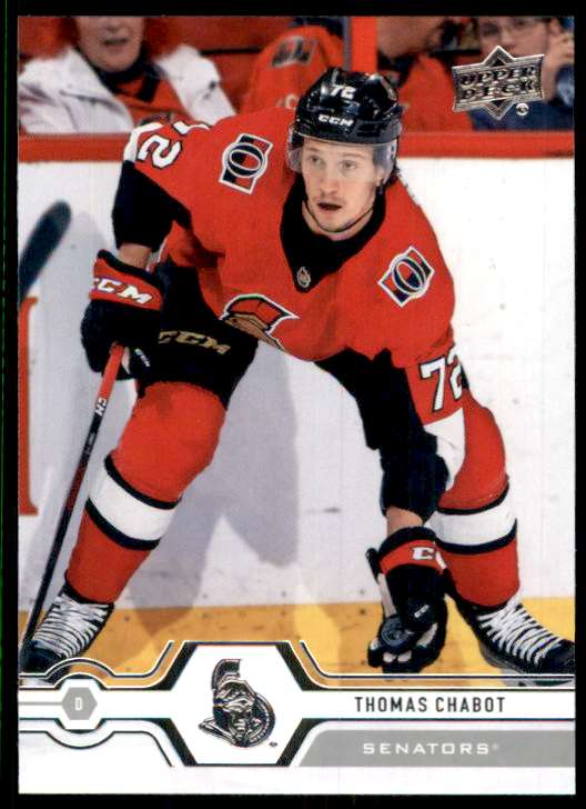 2019-20 Upper Deck Thomas Chabot #39 card front image