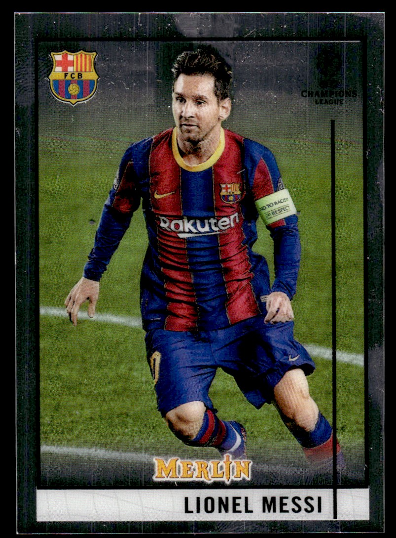 FCバルセロナ☆MESSI☆CL 2021 Topps Chrome UEFA Champions League Lionel Messi FC Barcelona