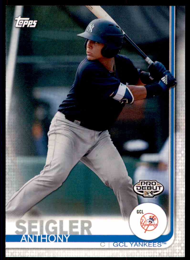 2019 Topps Pro Debut Anthony Seigler #128