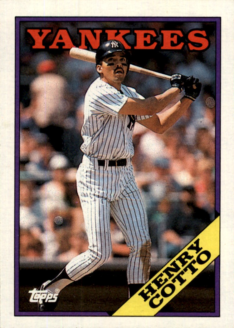 1988 Topps MLB Henry Cotto #766 | eBay