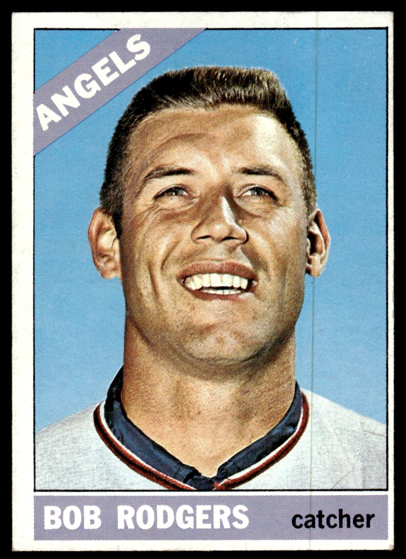 1966 Topps Bob Rodgers VG/EX-EX California Angels #462 | eBay