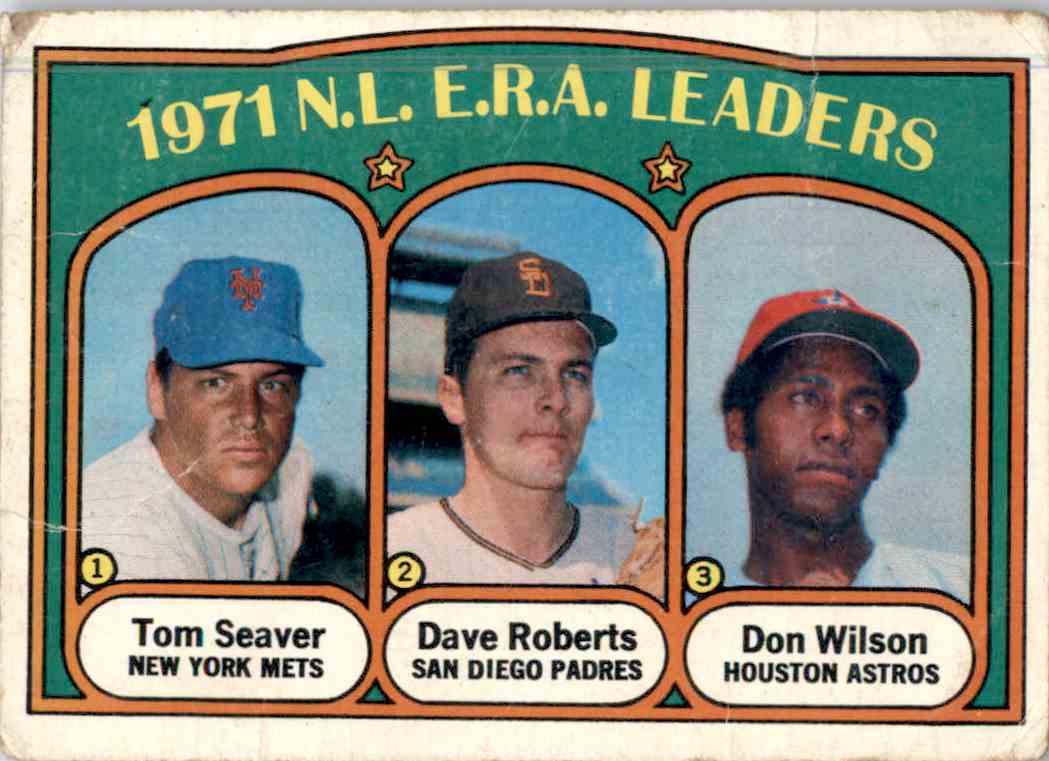 1972 Topps 1971 Nl Era Leaders 91 on Kronozio