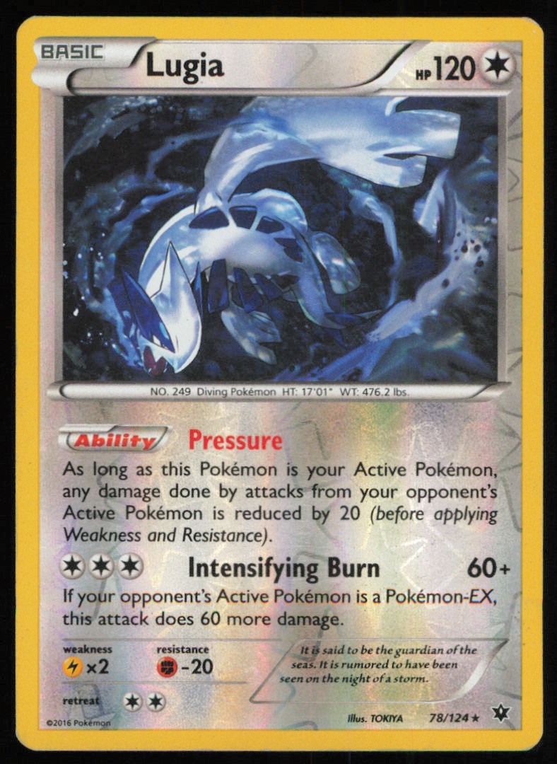 2016 lugia pokemon card Amazon.com: Pokemon - Lugia Break (79/124) - XY Fates Collide
