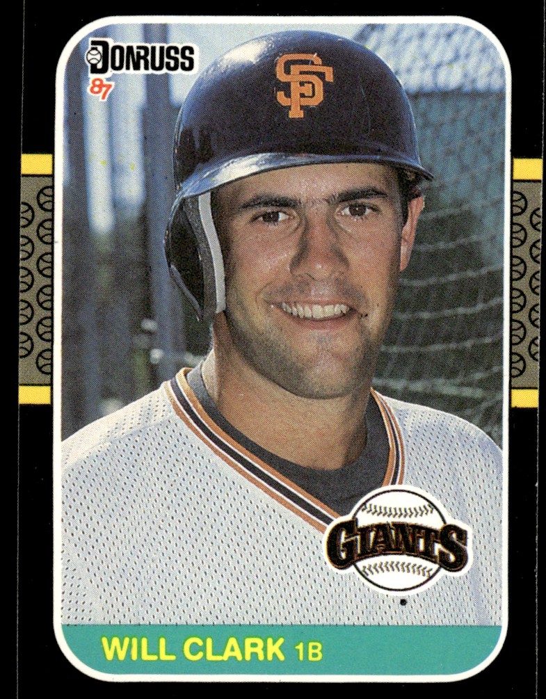 1987 Donruss Will Clark Rookie #66 | eBay