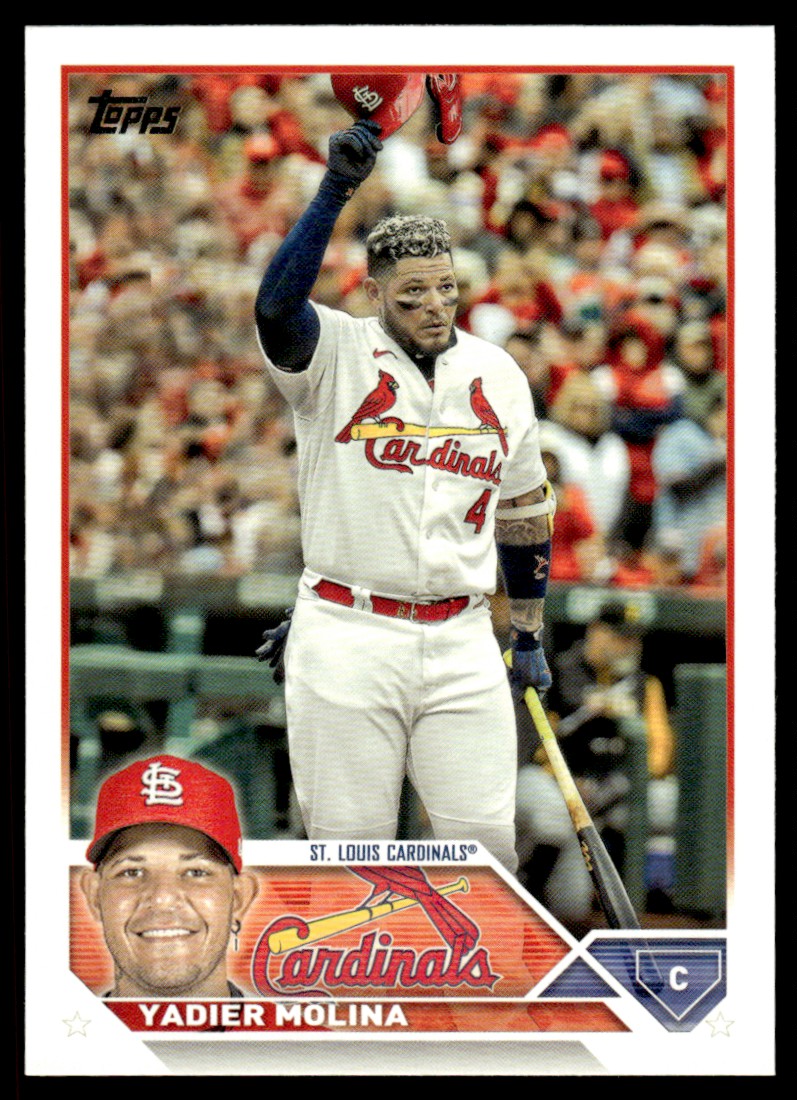 2023 Topps Yadier Molina #4 on Kronozio