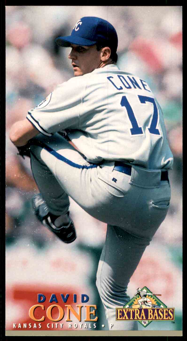 1994 Fleer Extra Bases David Cone #85 card front image