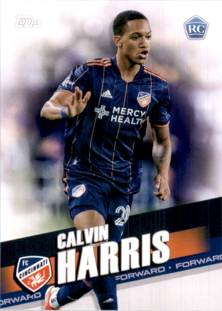 2022 Topps MLS Calvin Harris #182 card front image