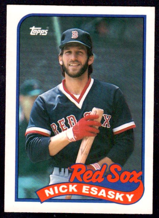 1989 Topps Traded Nick Esasky #29T card front image