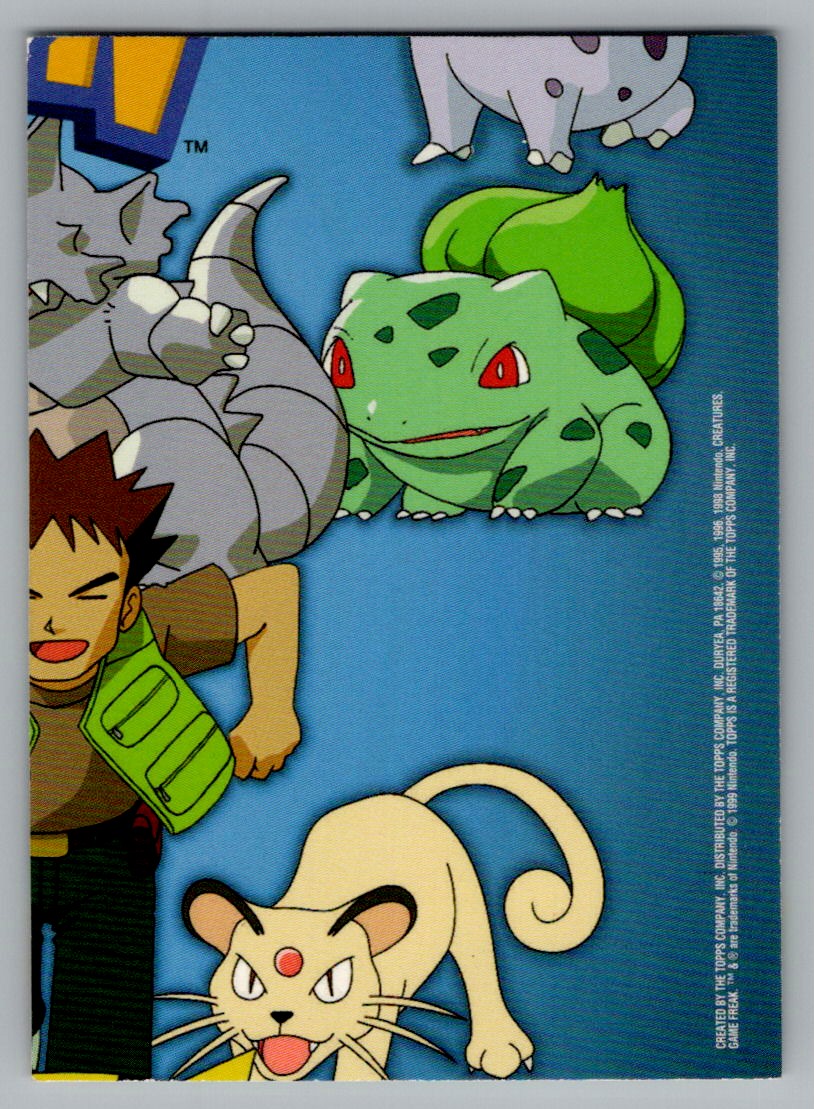 1999 TOPPS TV POKEMON CARDS JAMES #TV10 | eBay